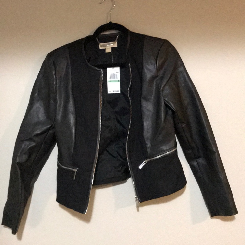Leather Michael Kors Jacket
